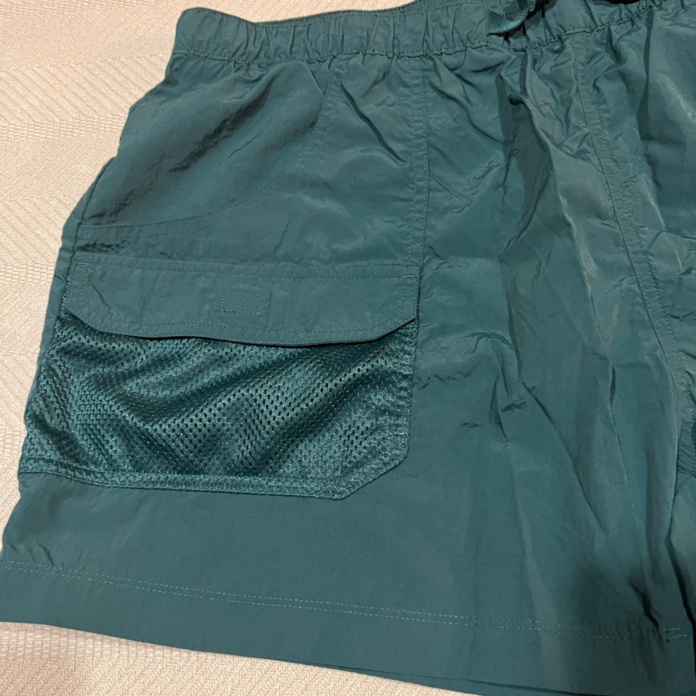Avia Teal Rain Belted Hike Short XL 16-18 Moisture Wicking Pockets Nylon - Picture 3 of 6